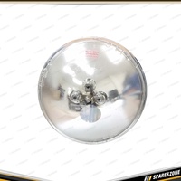 2 x Motolite 24V 75/55W 3 Pin Sealed Beams - 7" 178mm Diameter Round Large Beam