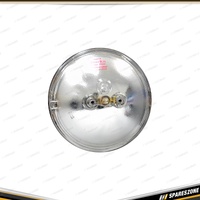 4 x Motolite 12V 80W Flood Lamp Sealed Beams - 5-3/4 Inch Block Pattern Lens
