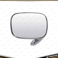 Pro-Kit 139mm Retro Door or Mudguard Mirror - Rectangle & Strong Cast Chrome