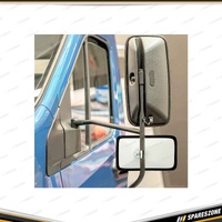 Pro-Kit Low Mount Mirror Head - Size 210 x 120mm Powder Coated Steel Body