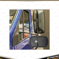 Pro-Kit Low Mount Mirror Head - Size 254 x 152mm Powder Coated Steel Body