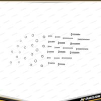 224 Pieces of PK Tool Stainless Steel Nut Bolt & Washer Assortment