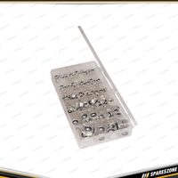 150 Pcs of PK Tool Nylon Locknut Assortment - In Re-Sealable Plastic Case