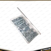 151 Pcs of PK Tool Eye Bolts & Hooks - In Re-Sealable Plastic Case