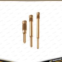 3 Pcs of PK Tool Glow Plug Reamer / Hole Cleaner Set - Three Reamers Set