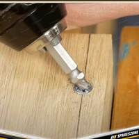 4 Pcs of PK Tool Bolt & Screw Extractor Set - Works with Any Drill