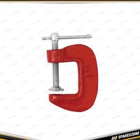 3 Pcs of PK Tool Mini G-Clamp Set - 25mm 50mm 75mm G-Clamps HD Steel Frame