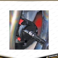 PK Tool Oil Filter Wrench - 3 Claw Fits Filters 50 - 90mm with Adaptor