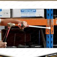 4 Pcs of PK Tool Pry Bar Set - Straight & 45 Deg & 75 Deg & 90 Deg Bend Pry Bar