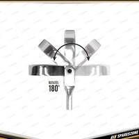 PK Tool 3/8 Inch Drive 288mm Reversible Ratchet - 72 Teeth Bent Handle