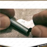 60 Pcs of PK Tool Tap & Die Set - with Two Handles & Thread Guages