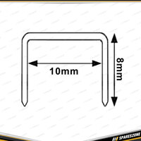 1000 Pcs of PK Tool 8mm x 10mm Replacement Staples - Suit Most T50 Staple Guns