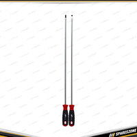 2 Pcs of PK Tool 450mm 18 Inch Phillips PH2 & Blade 6mm Long Screwdriver Set