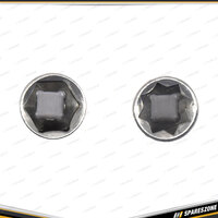 40 Pcs of PK Tool 1/4 Inch & 3/8 Inch Drive Metric & SAE Socket Set