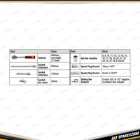 27 Pcs of PK Tool Socket Set - 1/2" Drive 72T 6 Point Metric 8 to 32mm Sockets