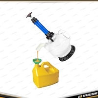 PK Tool 6L Fluid Fuel & Oil Extractor - Manual Pumping Heavy Duty VITON Seals