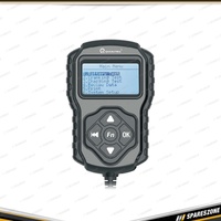 PK Tool 12/24V Electronic Automotive Battery Tester & Analyser - Strong ABS Body