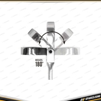 2 x PK Tool 3/8 Inch Drive Bent Handle Flexible Hand Ratchets - 72 Teeth