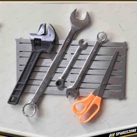 2 x PK Tool Magnetic Tool Holder Panels - Hold Metal Tools onto the Box