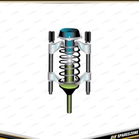 4Pc PK Tool Coil Spring Compressors Twin Hook Claw 300mm Jaw Openning 370mm Bolt