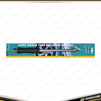 Pro-Tyre 260mm Long Reach Tyre Inflator Nozzle - With Angled Double Ended Chuck