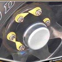 10 Pcs of Pro-Tyre 19mm-21mm Multi-Fit Wheel Nut Indicators - with Hub Monitor