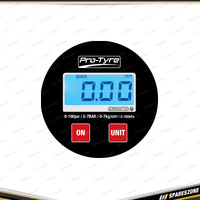 Pro-Tyre 100PSI Digital Tyre Inflator - Tough ABS Body & Cushioned Gauge