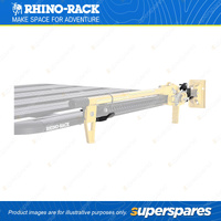 2 x Rhino Rack Pioneer High Lifting Jack Holder Brackets - Side Mount 43101