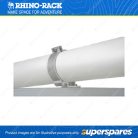 Rhino Rack Conduit Clamp Set BC3 3 Clamps Suits 100mm Carriers Heavy Duty Bars