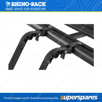 Rhino Rack Aluminium Folding Ladder RAFL - Includes Mounting Brackets & Hardware