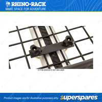 Rhino Rack Medium Steel Mesh Basket RLBM - 125x1340x1070mm Made from Tough Steel
