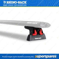 2x Rhino Rack Quick Mount Legs RLT600H - Suits Heavy Duty Bars & Pioneer Systems