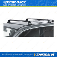 Rhino Rack Vortex RVP Black 2 Bar Roof Rack RVP24 - Factory Mounting Point