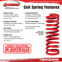 Front 40mm 0-85kg Rancho Coil Springs for Toyota Prado KDJ GDJ 150R 11/2009-On