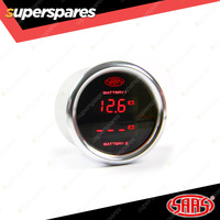 SAAS Dual Digital Gauge Volt 8v-18v / Volt 8v-18v Trax Dual Battery