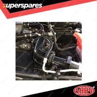 SAAS Silicone Intake Pipe Upgrade Kit Black for Nissan Patrol GU ZD30 2000-2016