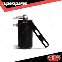 SAAS Oil Catch Tank LS1 Baffled Black Anodised Billet Aluminium 500ml Capacity