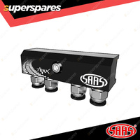 SAAS Diff Breather Kit 4 Port for Mitsubishi Pajero NH NJ NK NL 1991-1999