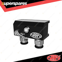 SAAS Diff Breather Kit 2 Port incl Nylon Bushes for Mitsubishi Triton ML MN