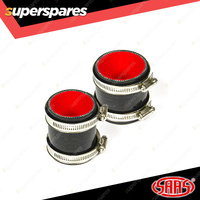 SAAS Silicone I/Cool 2 Pipe and Clamp Kit for Toyota Hilux Landcruiser Prado