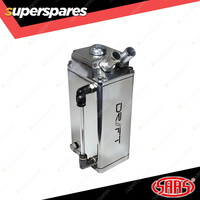 SAAS Oil Catch Tank - Polished 600ml Rectangle Suits Petrol and Diesel engines