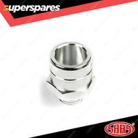 SAAS Catch Tank Hose Fittings Aluminium Screw in Barbs 25mm - in a Pack of 2