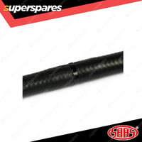 SAAS Hose Joiner Billet Aluminium Black 16mm Barb End Finish Secure Clamping