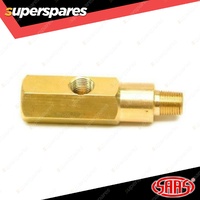 SAAS Oil Pressure Gauge Adapter T-Piece Brass Sender for Holden VZ VE V6