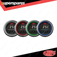 SAAS Digital Cooling Fan Controller 0 Deg - 100 Deg 52mm Black Muscle Series