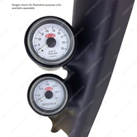 SAAS Gauge Pillar Pod for Mazda BT-50 UR 2015-2020 Suit 52mm Gauge