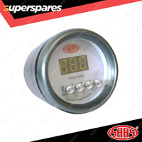 SAAS Digital Turbo Timer 52mm White Face 4 Color for Muscle Series