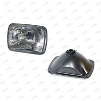 Superspares Head Light Standard 2Bs Semi-Sealed Type Universal 7" X 5"