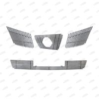 Stainless Billet Grille Set for Nissan Navara 4WD D40 12/2005-04/2010