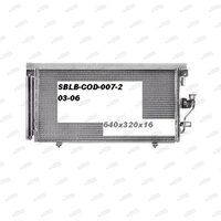 Superspares A/C Condenser for Subaru Liberty BL Type 2 09/2003-09/2009